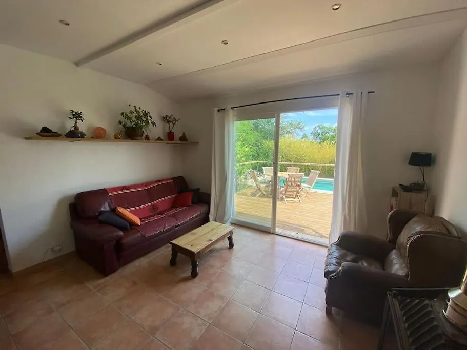 טורט-סור-לו Jolie Maisonnette Avec Piscine בית נופש